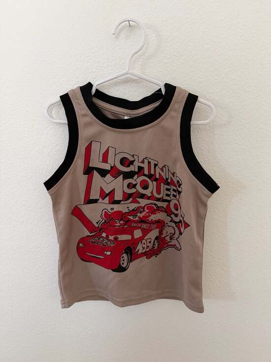 Disney Pixar Other - NWT Disney Pixar Cars Lightning McQueen Tank Top Size 3T
